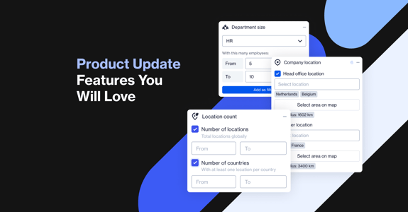 Product update I Features you will love